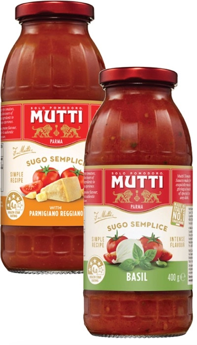 Mutti Sugo Pasta Sauce 400g