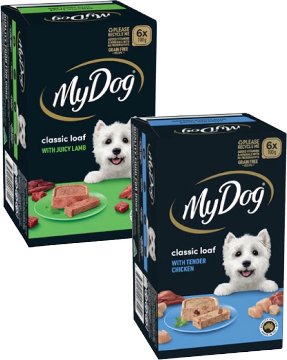 My Dog Dog Food 6x100g