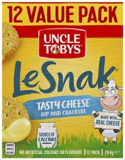 Uncle Tobys Le Snak Value Pack 264g