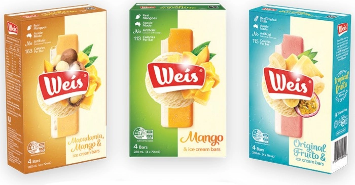 Weis Ice Cream Bars 4 Pack-6 Pack 264mL-280mL