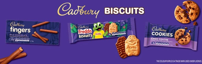 Cadbury Cookies 156g, Fingers 114g or Freddo Milk Chocolate Biscuits 167g Selected Varieties