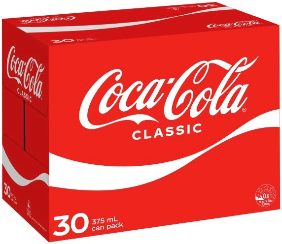 Coca‑Cola 30x375mL Selected Varieties