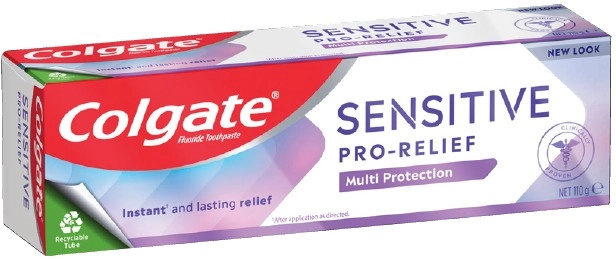 Colgate Sensitive Pro‑Relief Toothpaste 110g or 360° Charcoal Toothbrush 3 Pack Selected Varieties*