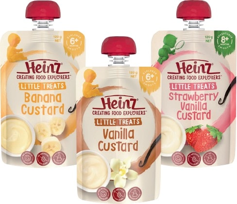 Heinz Baby Food Pouches 120g Selected Varieties