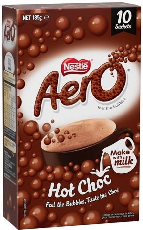 Nestlé Aero Hot Chocolate Sachets 10 Pack