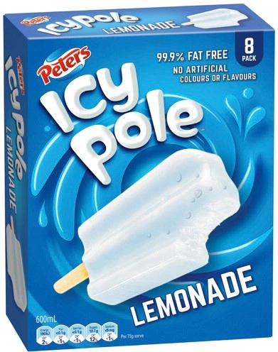 Peters Icy Pole 8 Pack Selected Varieties