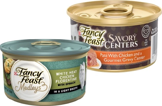 Purina Fancy Feast Medleys or Savory Centers Wet Cat Food 85g Selected Varieties