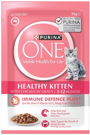 Purina One Wet Cat Food 70g Selected Varieties