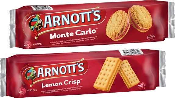 Arnott's Cream Biscuits 200‑250g Selected Varieties