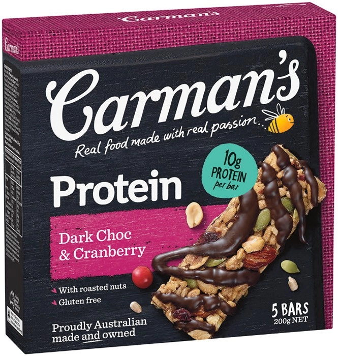 Carman's Protein Bars 5 Pack Selected Varieties