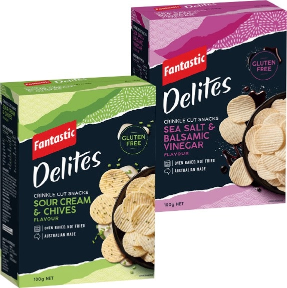 Fantastic Delites 100g Selected Varieties