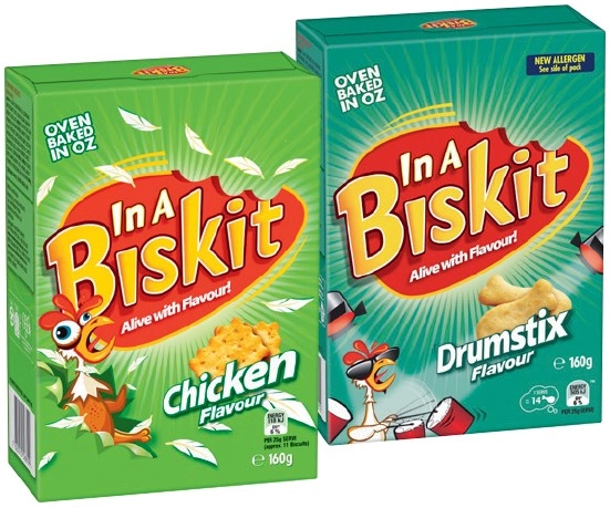 In A Biskit Flavoured Crackers 160g Selected Varieties