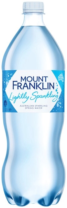 Mount Franklin Lightly Sparkling Water 1.25 Litre Selected Varieties