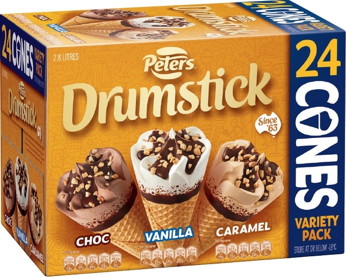 Peters Drumstick or Summer Faves 24 Pack Selected Varieties