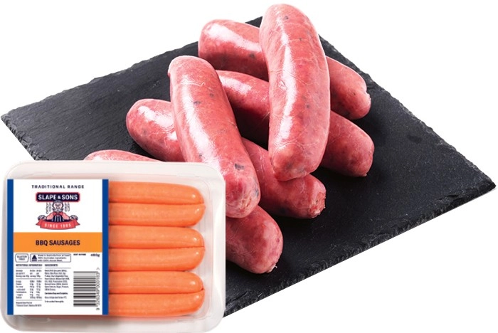 Slape & Sons BBQ Sausages 480g