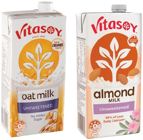 Vitasoy Almond, Oat or Soy Milk 1 Litre Selected Varieties