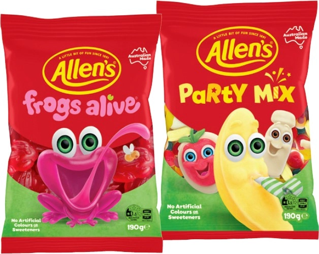 Allen’s Medium Bag 140‑200g Selected Varieties