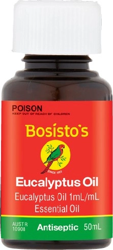 Bosisto’s Eucalyptus Oil 50mL*