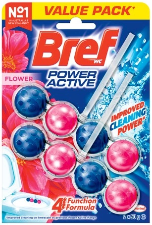 Bref Rim Block Toilet Cleaner 2 Pack Selected Varieties