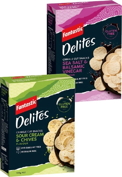 Fantastic Delites 100g Selected Varieties