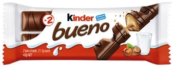 Kinder Bueno Chocolate Bars 39-43g Selected Varieties