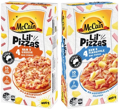 McCain Lil' Single Pizzas 380‑400g Selected Varieties