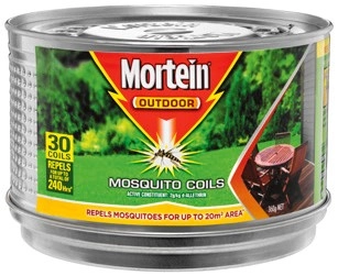 Mortein Outdoor Mosquito Coil Burner 30 Pack