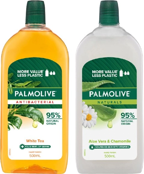 Palmolive Liquid Hand Wash Refill 500mL Selected Varieties