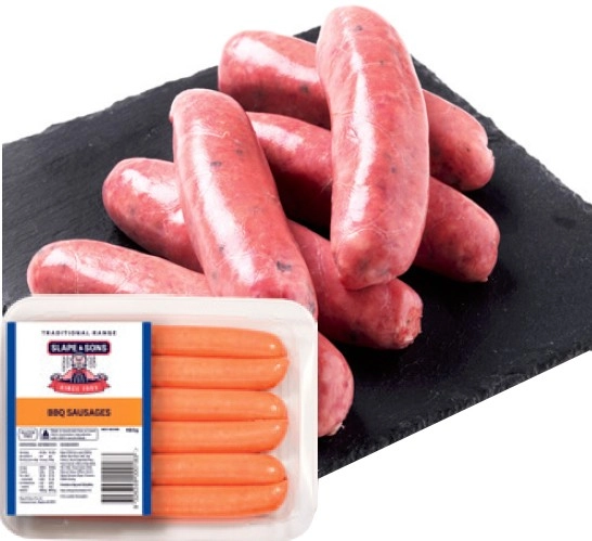 Slape & Sons BBQ Sausages 480g