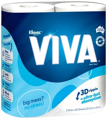 Viva Paper Towels 2 Pack Selected Varieties