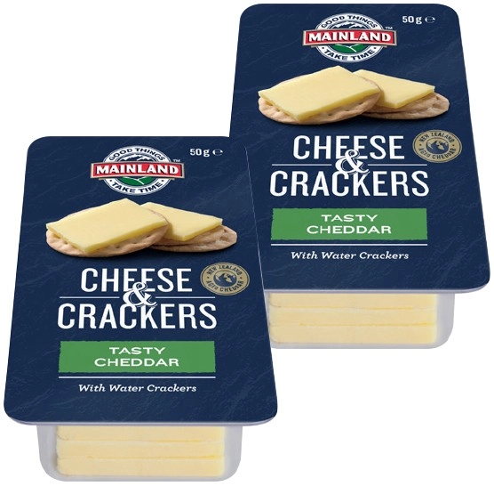 Mainland On the Go Cheese & Crackers 50g Selected Varieties