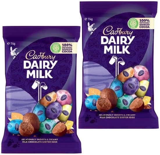 Cadbury Easter Egg Bag 110‑125g Selected Varieties*