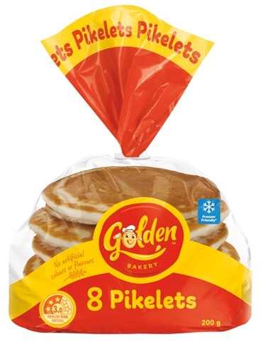 Golden Pikelets 8 Pack