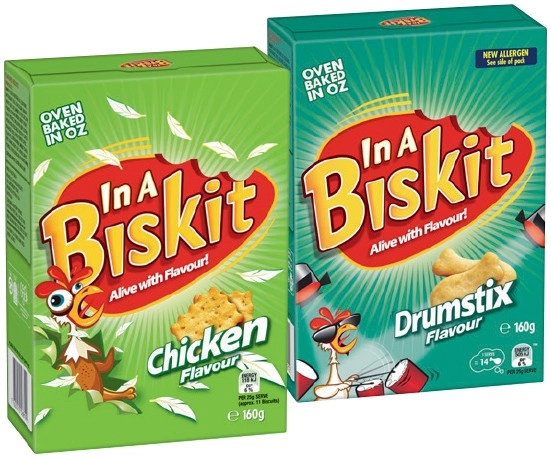 In A Biskit Flavoured Crackers 160g Selected Varieties