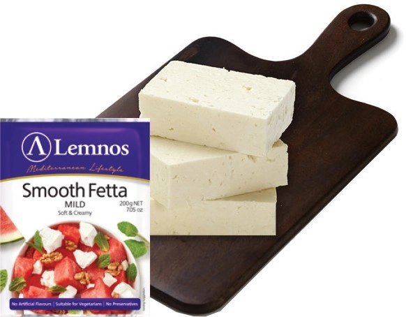 Lemnos Smooth Fetta 200g