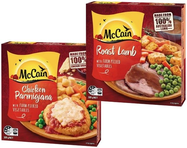 McCain Redbox Frozen Meal 310‑320g Selected Varieties