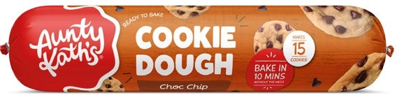 Aunty Kath’s Cookie Dough 450g Selected Varieties