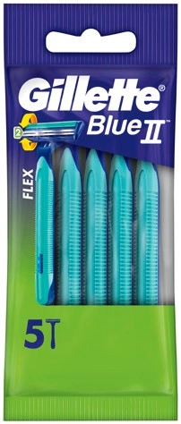 Gillette Blue II Plus Disposable Razors 5 Pack