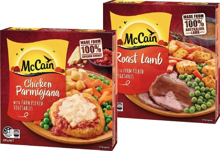 McCain Redbox Frozen Meal 310‑320g Selected Varieties