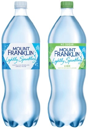 Mount Franklin Lightly Sparkling Water 1.25 Litre Selected Varieties