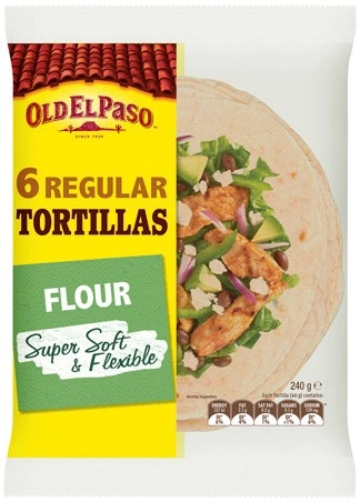 Old El Paso Regular Tortillas 6 Pack Selected Varieties