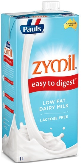 Pauls Zymil Full Cream or Low Fat Longlife 1 Litre