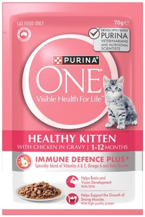 Purina One Wet Cat Food 70g Selected Varieties