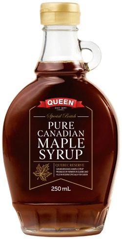 Queen Pure Canadian Maple Syrup 250mL