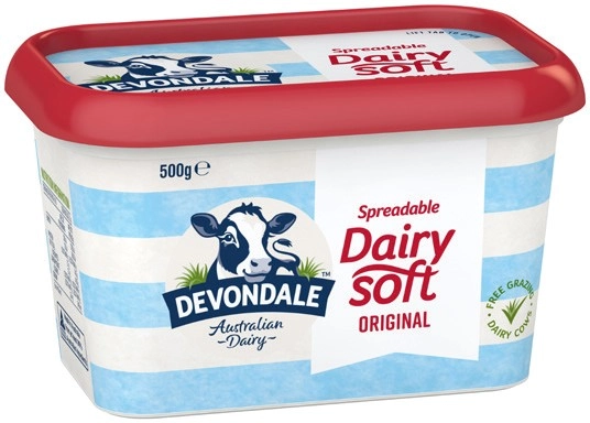 Devondale Spreadable Butter 500g Selected Varieties