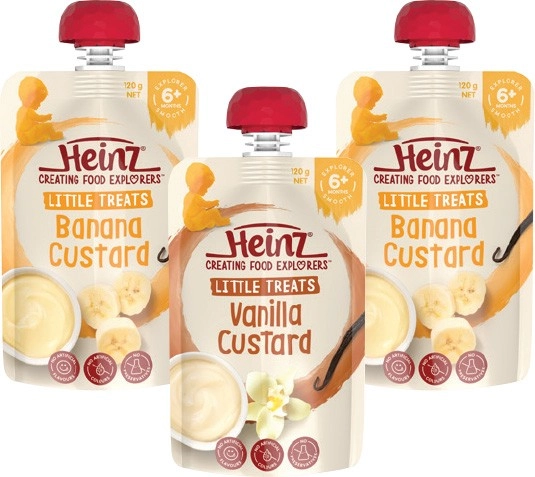 Heinz Baby Food Pouches 120g Selected Varieties