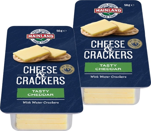 Mainland On the Go Cheese & Crackers 50g Selected Varieties