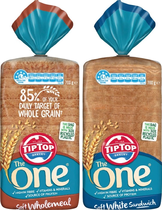 Tip Top The One Bread 700g Selected Varieties