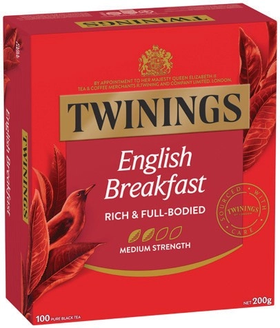 Twinings Tea Bags 80‑100 Pack Selected Varieties