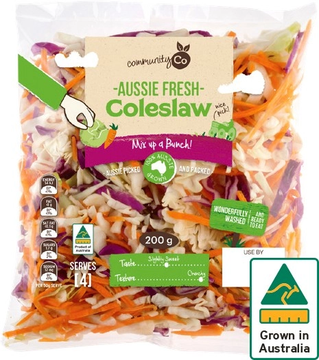 Community Co Coleslaw 200g Pack